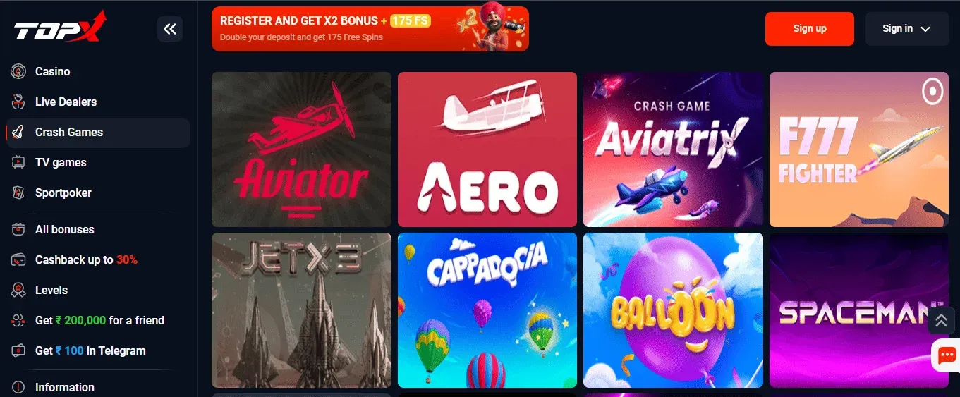 Banner promocional de TopX